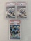 1990 Pro Set (2) Emmitt Smith & Barry Sanders PSA Graded Cards