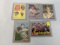 1962 Topps lot of 5 includes: Ruth & Hr Leaders