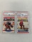 1990 Pro Set Mike Richter & 1990 Score Eric Lindros PSA Graded Cards