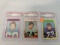 1972 Topps football PSA Rookie lot, NM-MT: Yary, Reid, Babich