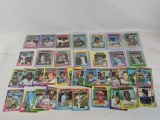 1975 baseball Star lot  with: Bench, Carew, Oliva, Perez plus 25