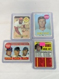 1969 Topps lot of 20 including: 5th series checklist, Gibson, Lyle (Rookie) and others