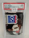 2019 Topps Eloy Jimenez 150th Anniv. Comm. Patch - PSA 9