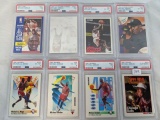 (8) Michael Jordan PSA Graded Cards