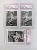 (3) 1990 Score Bo Jackson PSA Graded Cards