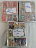 1986-87-88 Topps Baseball Complete Sets