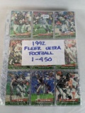 1992 Fleer Ultra Football Complete Set