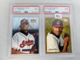 1999 Bowman's Best & Topps Traded C.C. Sabathia Cards - PSA 9