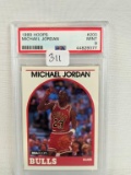 1989 Hoops Michael Jordan Card - PSA 9