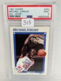 1991 Hoops Michael Jordan All-Star Card - PSA 9