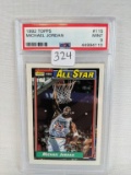 1992 Topps Michael Jordan All-Star Card - PSA 9