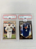 1996 Bowman & 1996 Summit Rookie Derek Jeter PSA Graded Cards