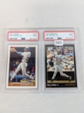 1991 Topps & 1993 Pinnacle Ken Griffey Jr. Cards - PSA 9