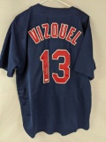 Omar Vizquel signed Indians jersey with stats, JSA