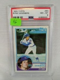 Ryan Sandberg PSA 1983 Topps Rookie, NM-MT