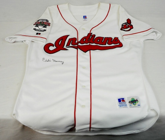 1994 Cleveland Indians Store Model Jersey Eddie Murray Signature