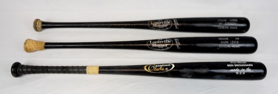 Cleveland Indians Game-Used Bats Lot of 3 (Lot #2)