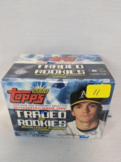 Topps 2000 traded and Rookie factory sealed set