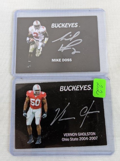TK Legacy 'black' card: Gholston & Doss signed and numbered, MT