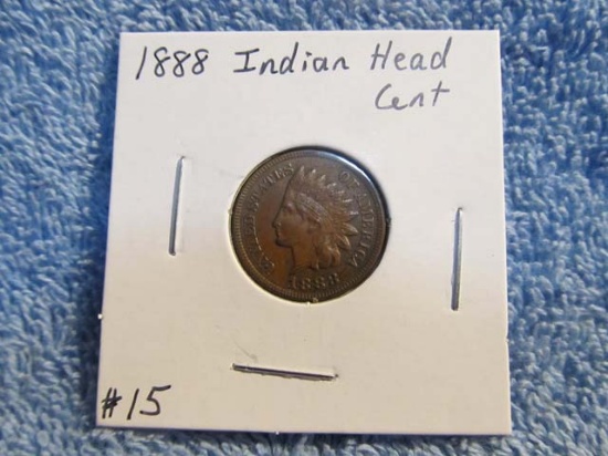 1888 INDIAN HEAD CENT BU BN