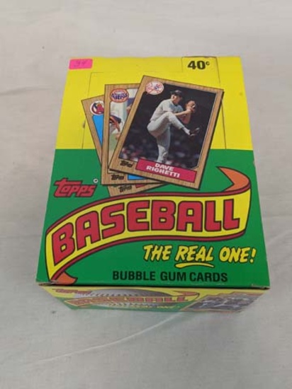 1987 Topps baseball  waxbox, unopened