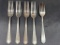 5- Westmoreland Sterling Forks each fork weighs 47 grams, total weight is 235 grams