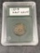 1828 US Half Cent in snap case