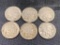 6- Buffalo Nickels, a couple have illegible dates