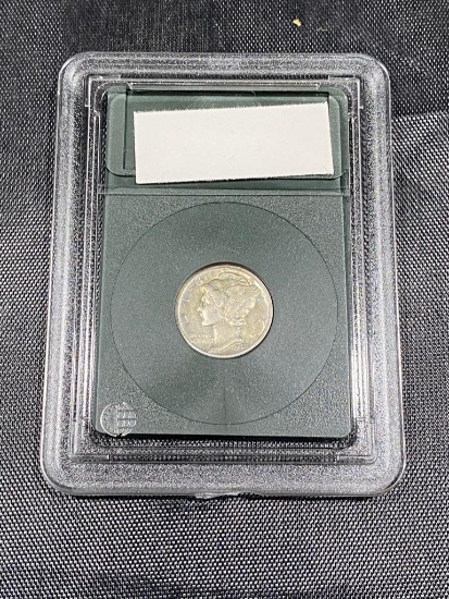 1942-S Mercury Dime, with better details for being a circulated coins