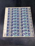 Sheet of 5 cent US stamps