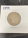 1899 Barber Quarter Dollar