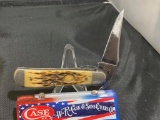 Case 61953 L SS Russlock Folding Pocket knife, missing shield