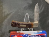 Schrade USA 3OT Lockback Folding Pocket Knife