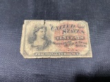 Civil War Era 1863 10 Cents Fractional Currency