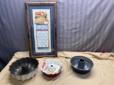 Apple Themed Kitchen Prayer, and 3 Bundt Pans