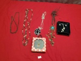 Large lot of vintage costume jewelry