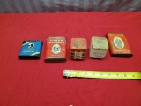 Lot of vintage tobacco tins