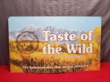 Taste of the Wild Sign