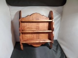 Wooden Shelf, 18 inches tall, 14 inches wide