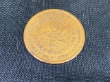 People's Outfitting Five Dollar Token