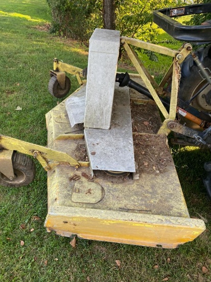 6 foot finish mower, in proper working order