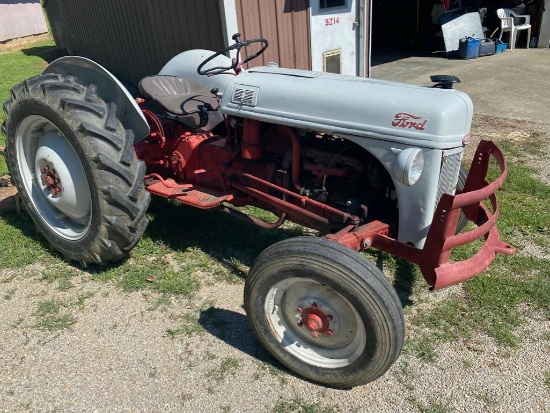 1952? Ford 8N tractor, runs and drives and recently in use to mow with a finish mower