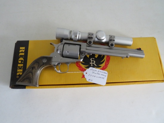 Ruger Black Hawk Hunter 44 Mag 1.5 x 4 Weaver