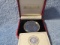 2000 ENGLAND TITANIUM TUPPENNY BLUE COIN IN HOLDER