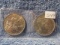 1886,96, MORGAN DOLLARS (2-COINS) BU