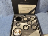 2017 LIMITED EDITION SILVER PROOF SET MINUS THE HALF