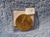 1923 $20. ST. GAUDENS GOLD PIECE BU