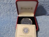 2000 TITANIUM TUPPENNY BLUE COIN IN HOLDER