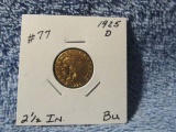 1925D $2.50 GOLD INDIAN BU
