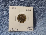 1906 $2.50 LIBERTY CH. BU PL